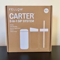 Fellow Carter 3-in-1 Sip System