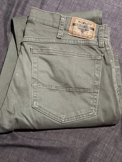 Wrangler Olive Green Jeans