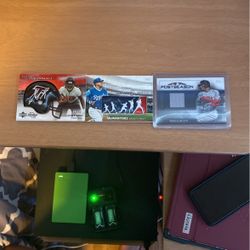 Autograph And Patched Baseball, Football Cards