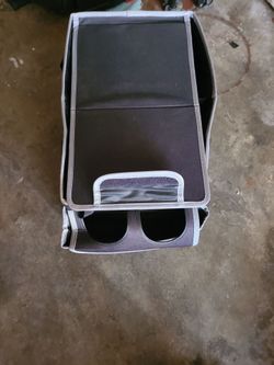 Car Trunk Organizer with Cup Holders