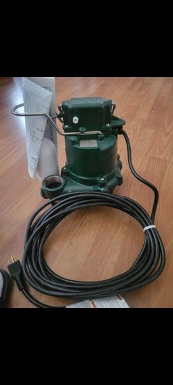 Zoeller submersible pump new
