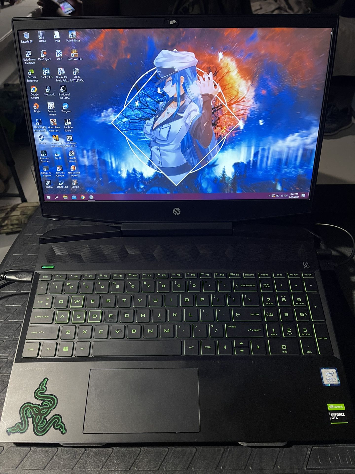 HP Pavillion Gaming Laptop i5 GTX1050