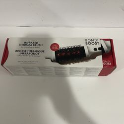 Bondi Boost Infrared Thermal Bounce Brush – Red Light Hot Brush Blowout – NEW