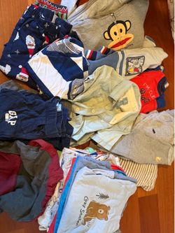Assorted toddler clothes