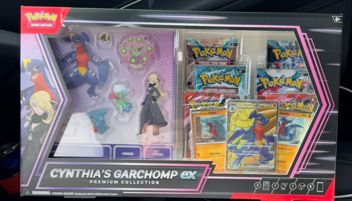 Cynthia’s Garchomp Ex Box Pokémon X 2