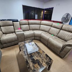 SECTIONAL RECLINERS . BLACK FRIDAY SALE