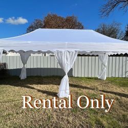 10x20 Scalloped Canopy 