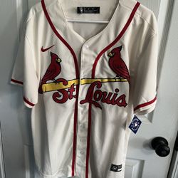 Nike St Louis Cardinals Ivory Adult S Jersey