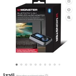 Monster Bluetooth Receiver/ Transmitter