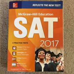 🚨 Move Out Sale – SAT Prep Book McGraw Hill 2017 | Practice Tests Study Guide