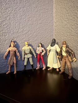 2007 Indiana Jones Hasbro 3.75 figures