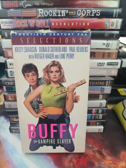 Buffy the vampire slayer vhs tape