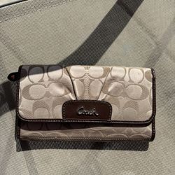 COACH Ashley Sateen Wallet