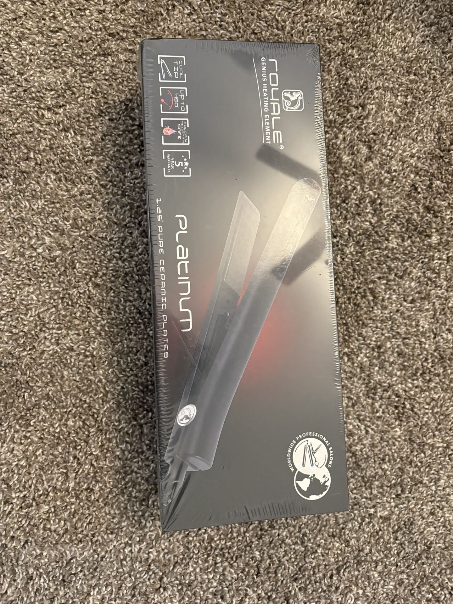 Royal Platinum Hair Straightener