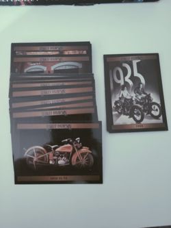 Harley Davidson cards (30+) 1992 Collect O Cards 