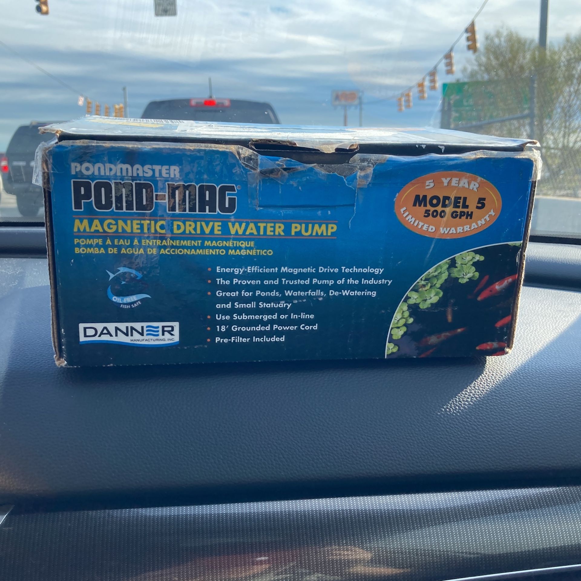 Pondmaster Pond-mag Magnetic Drive Water Pump 