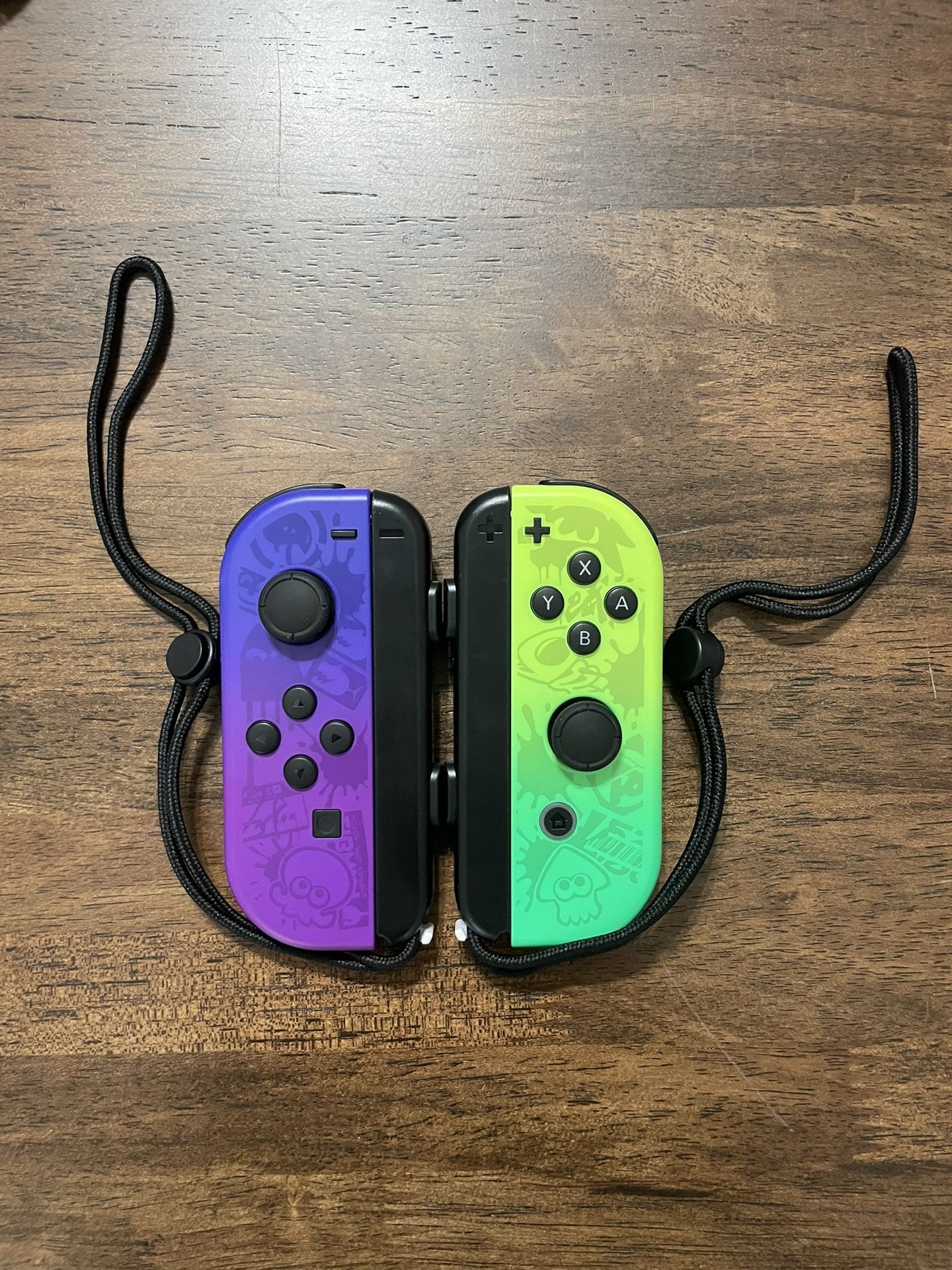 Nintendo Switch Joycons Joy con Splatoon Edition