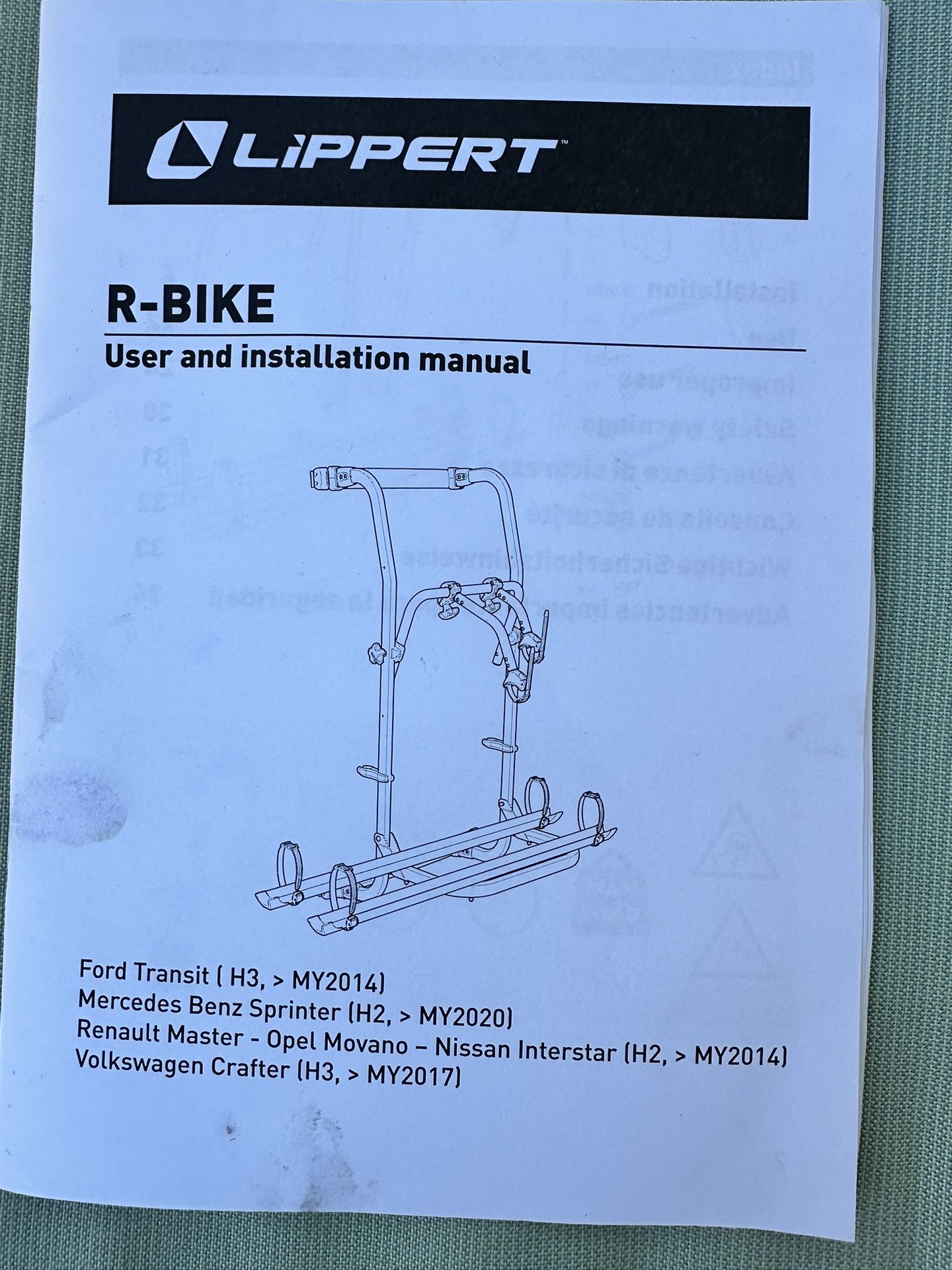 Bike Carrier 2021 Lippert 2021103668