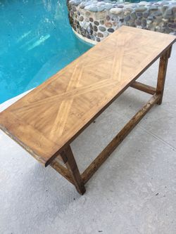Beachy coffee table