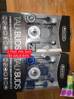 🧚♀️ NEW SEVERAL DIFFERENT TYPES OF EARBUDS AND MICS. SEE ALL PICS FOR PRICES AND I WILL BUNDLE