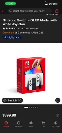 OLED Nintendo switch