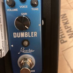 Rowin, Behringer, And Mooner Guitar Pedal 40 Each