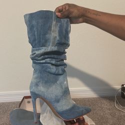 Denim & Clutch Combo