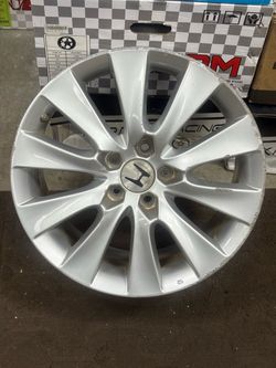 Acura Honda rim wheel 18 inch factory 5 lugs bolt pattern 4.50 inch 114.30 mm Only one rim