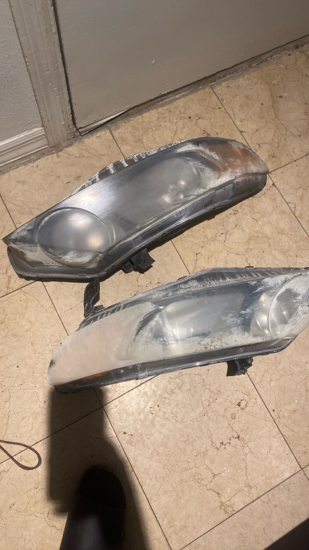 Headlights from Honda civic