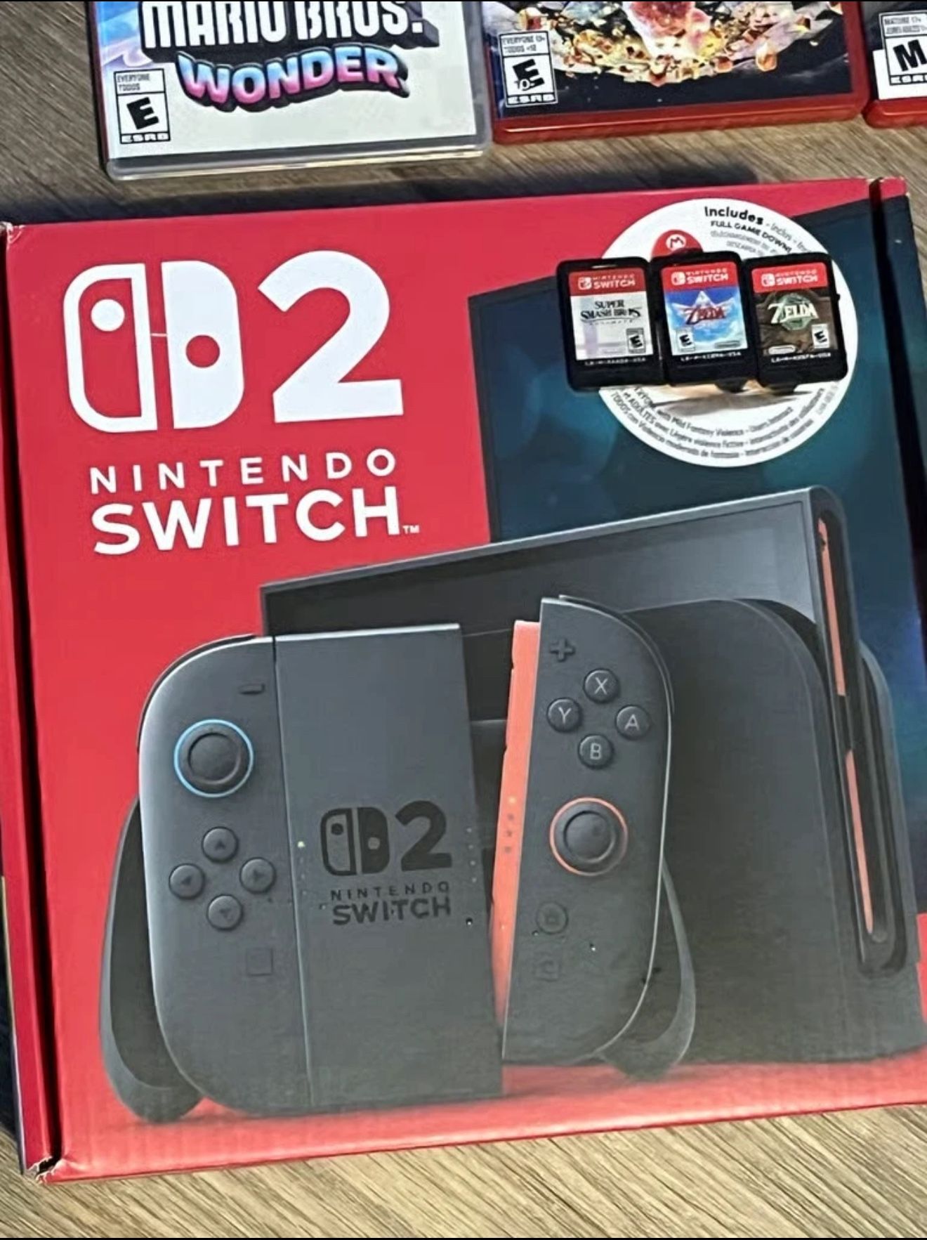 Nintendo Switch Handheld Console - V1 Unpatched with Hori Split Pad Black