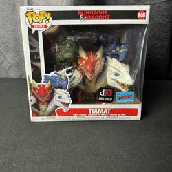 Dungeons And dragons: Tiamat funko Pop NYCC Exclusive 