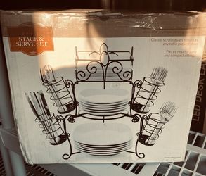 7 Piece Serve & Stack Set