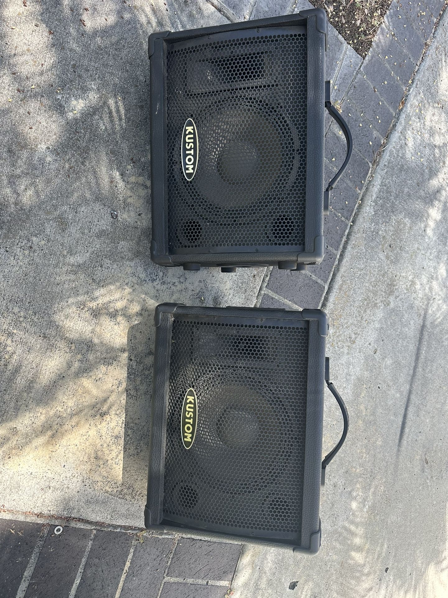 Kustom KPC10M Monitors - Set of 2 (2010s - Passive)
