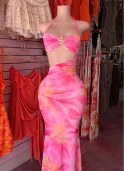 Floral Maxi Dress Small