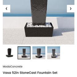 Vasa 52in StoneCast Fountain Set $900 each