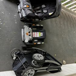 Chicco Baby Seat, Extra Base, And Stroller