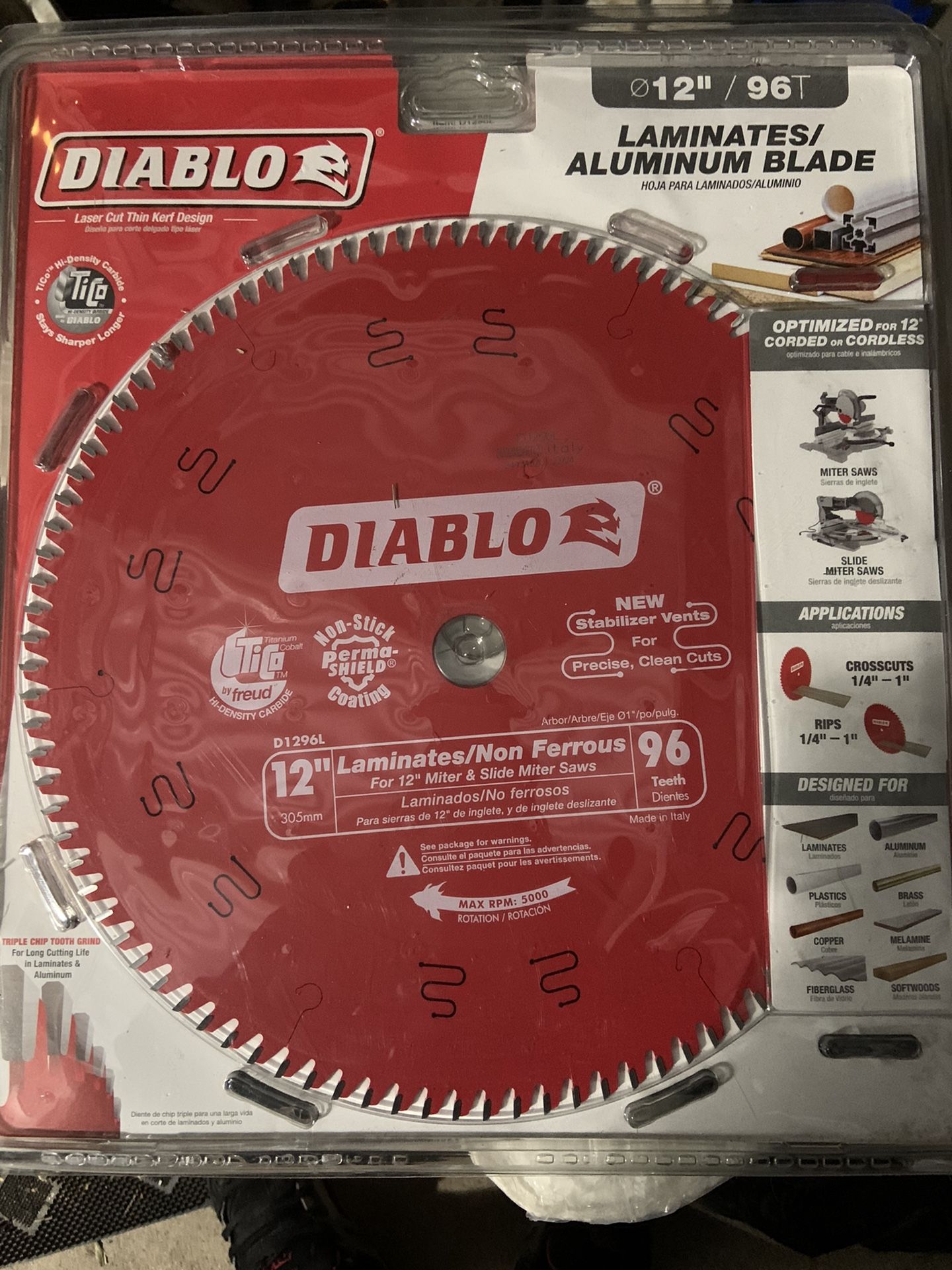 Diablo, Lenox, Hart, And Irwin Saw Blades