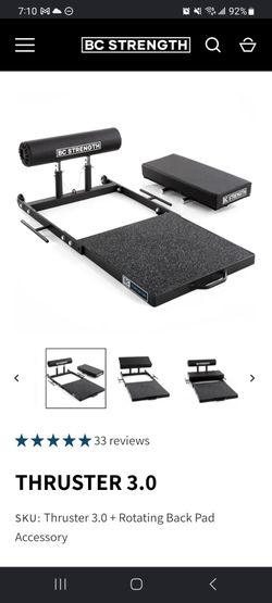 BC Strength Thruster 3.0