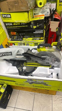 Ryobi 10 inch sliding miter saw