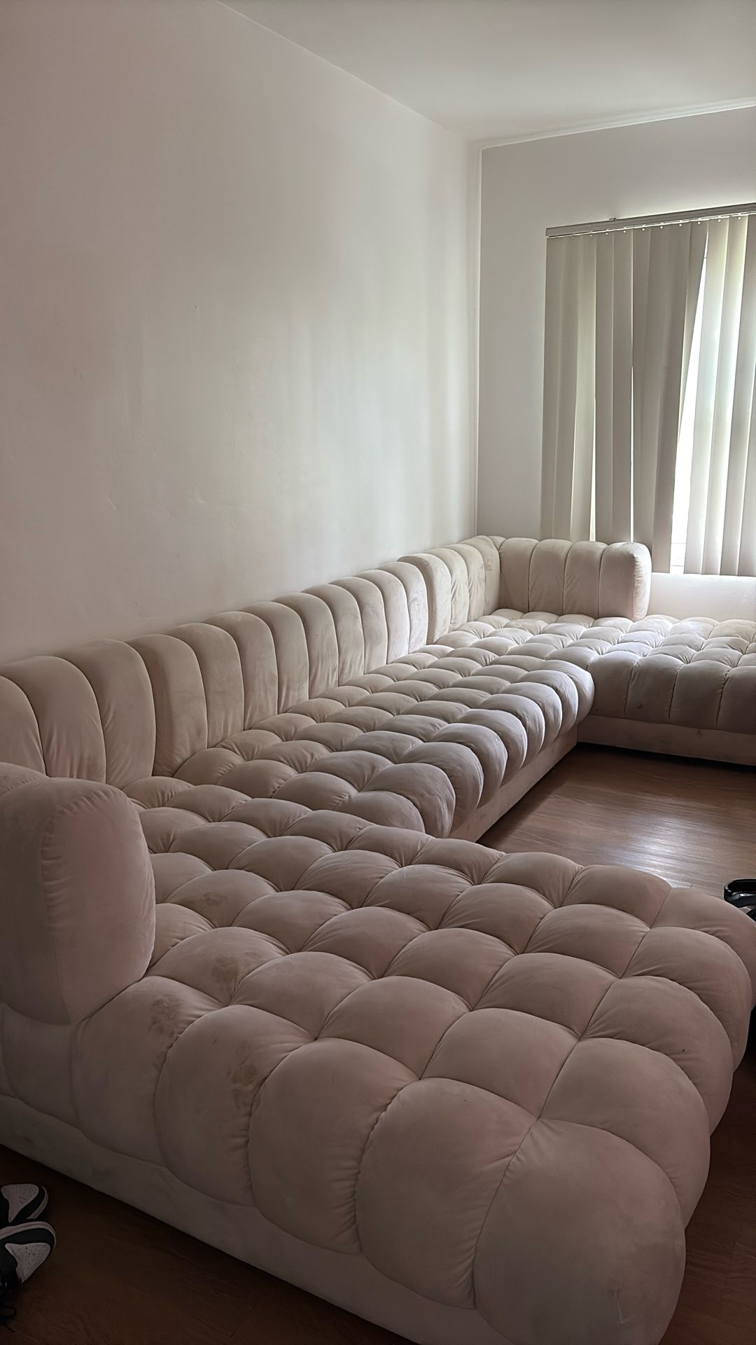 White Sectional Couch