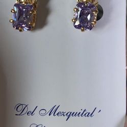 Aretes De Chapa  De  18 Kilates