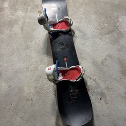157cm Snowboard Burton Sliding System