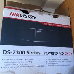 Turbo HD DVR DS-7300 Series
