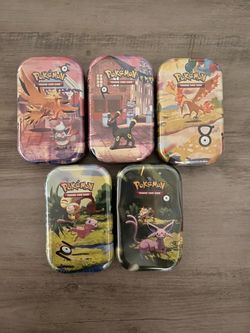 Pokemon 30th anniversary mini tins