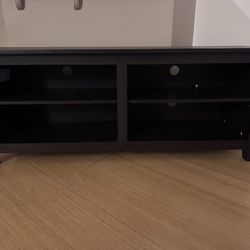 Manor Park Open Storage TV Stand for TVs up to 65", Espresso