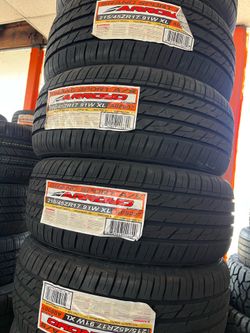 📲‼️215/45/17 vendo set de llantas nuevas arroyo