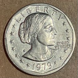 1979 Susan B. Anthony Dollar Coin