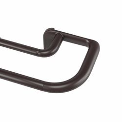 Double curtain rod set 48’-88’ New
