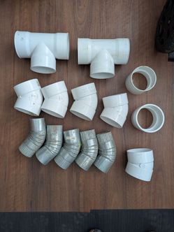 PVC 4" Fittings Drainage