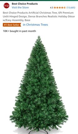 Artificial Tree From AMAZON 6ft